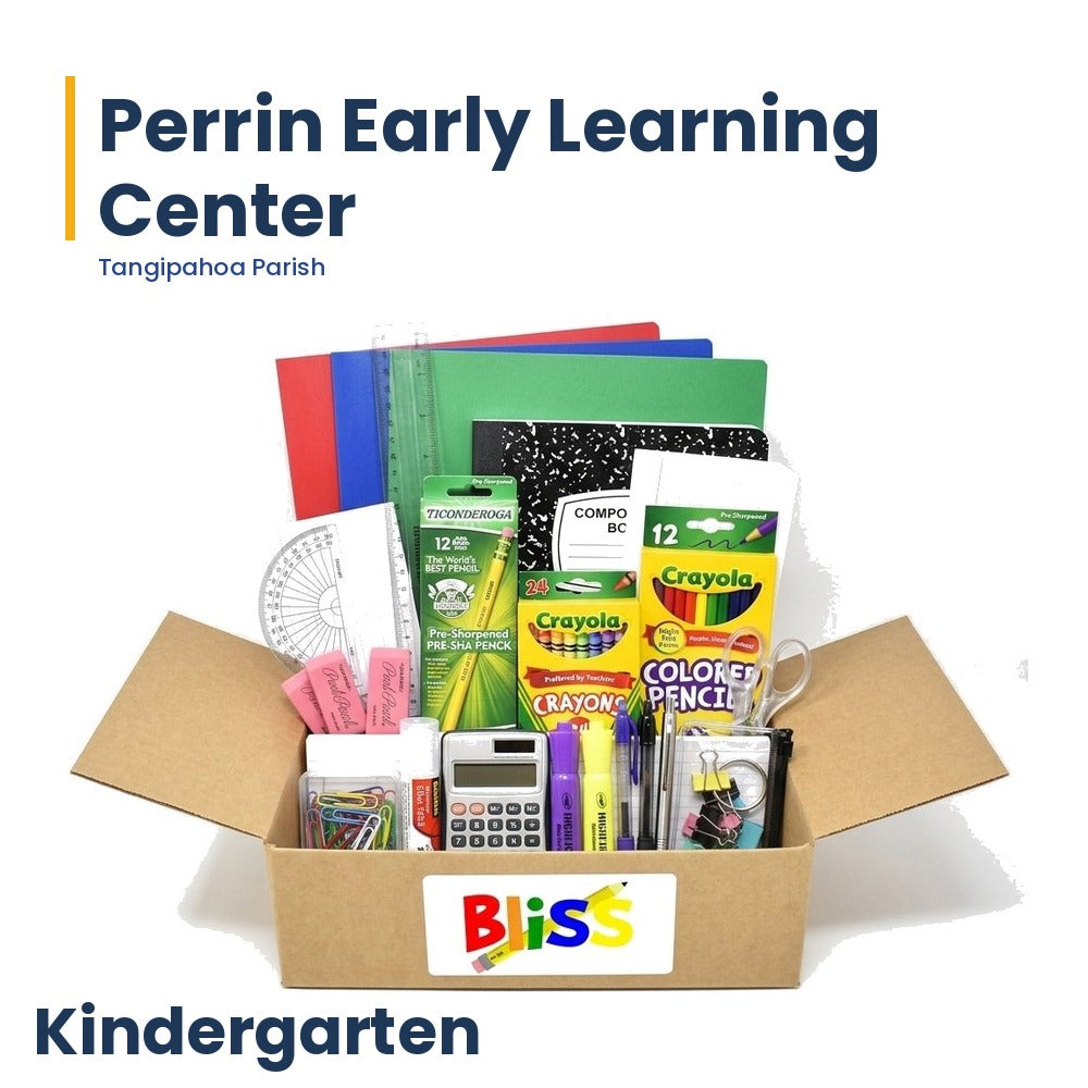 Perrin Early Learning Center Kindergarten School Supply Kit