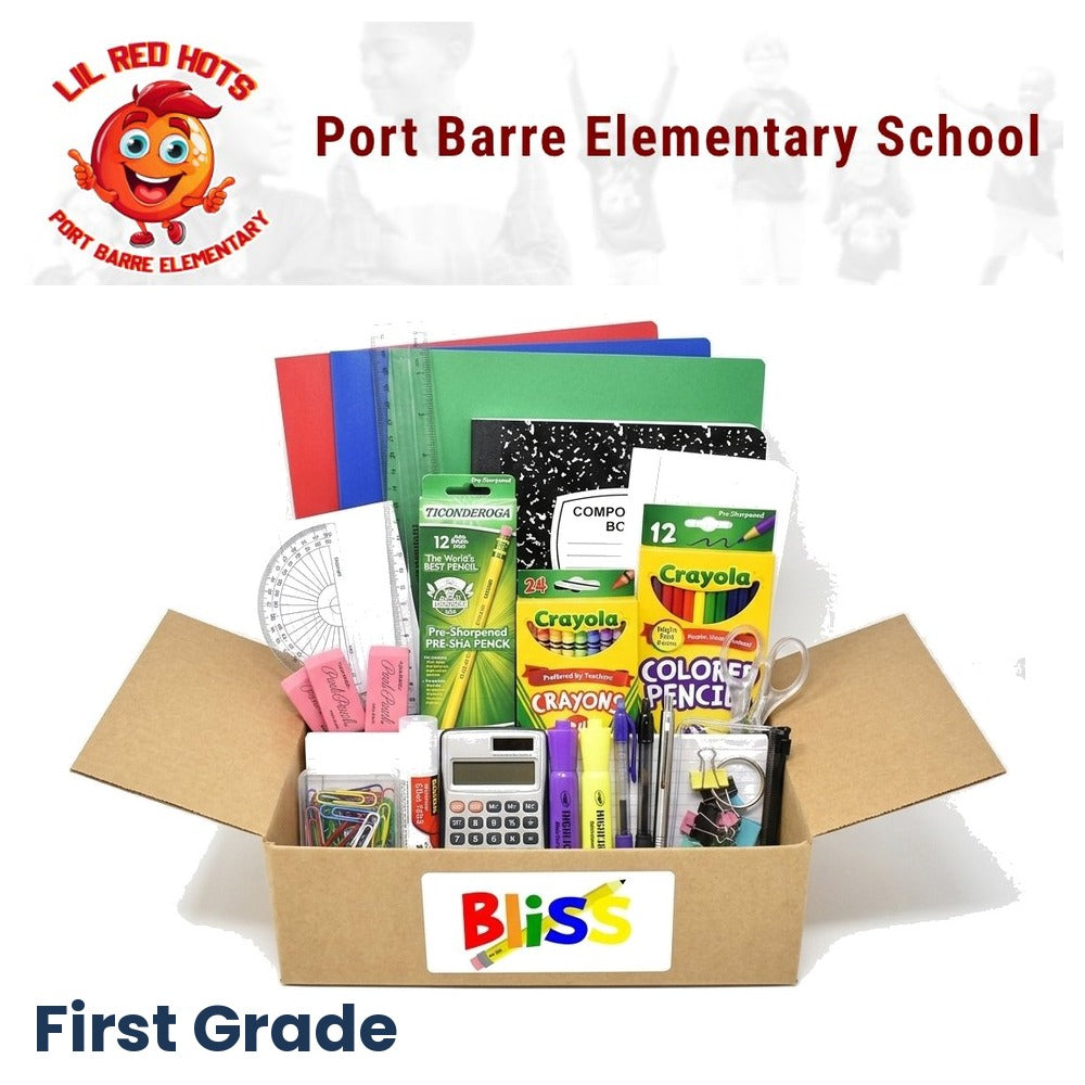 Port Barre Elementary School 1st Grade School Supply Kit