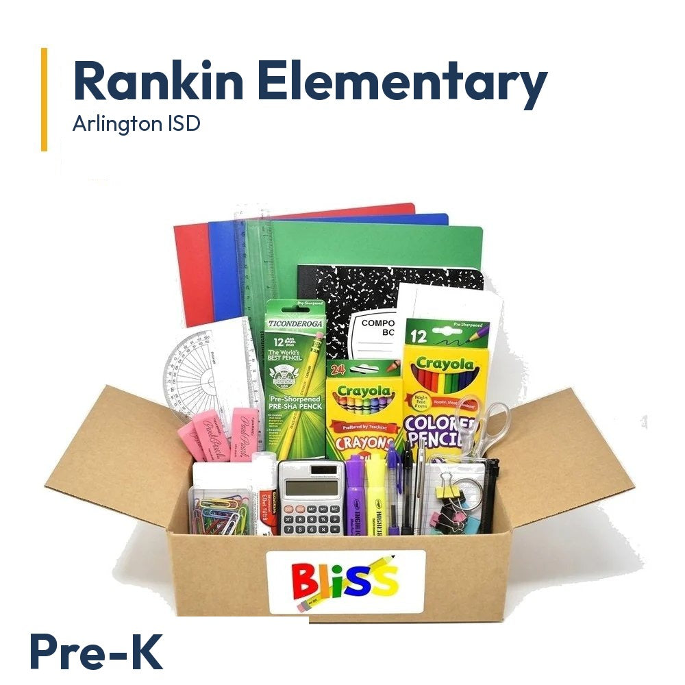 Rankin Elementary Pre-K School Supply Kit