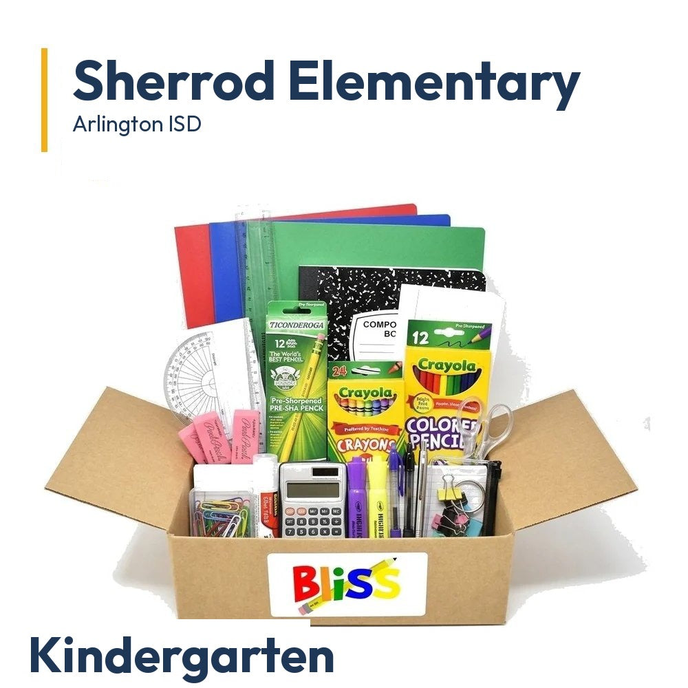 Sherrod Elementary Kindergarten School Supply Kit