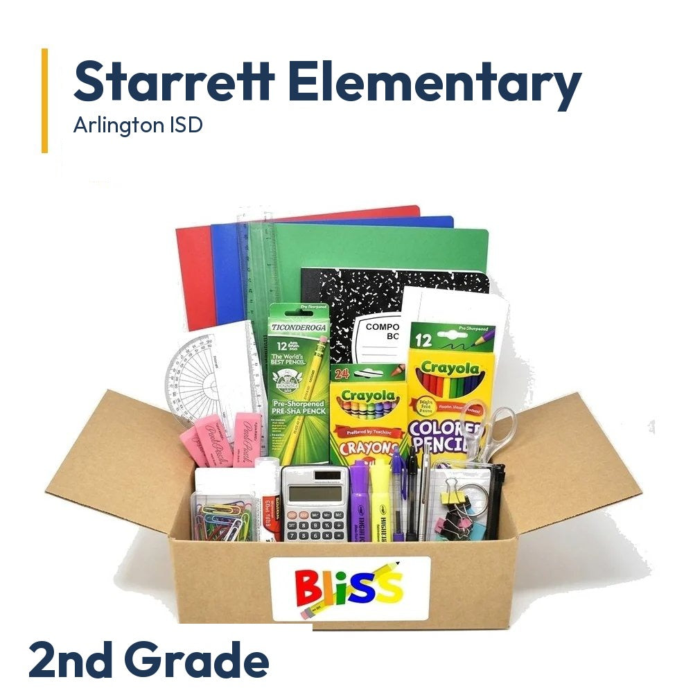 Starrett Elementary 2nd Grade School Supply Kit