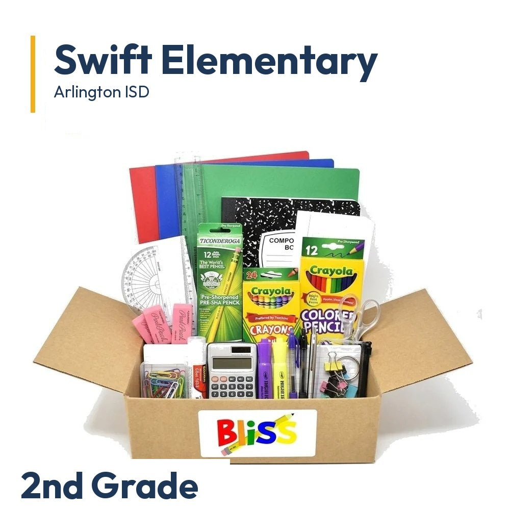 Swift Elementary 2nd Grade School Supply Kit