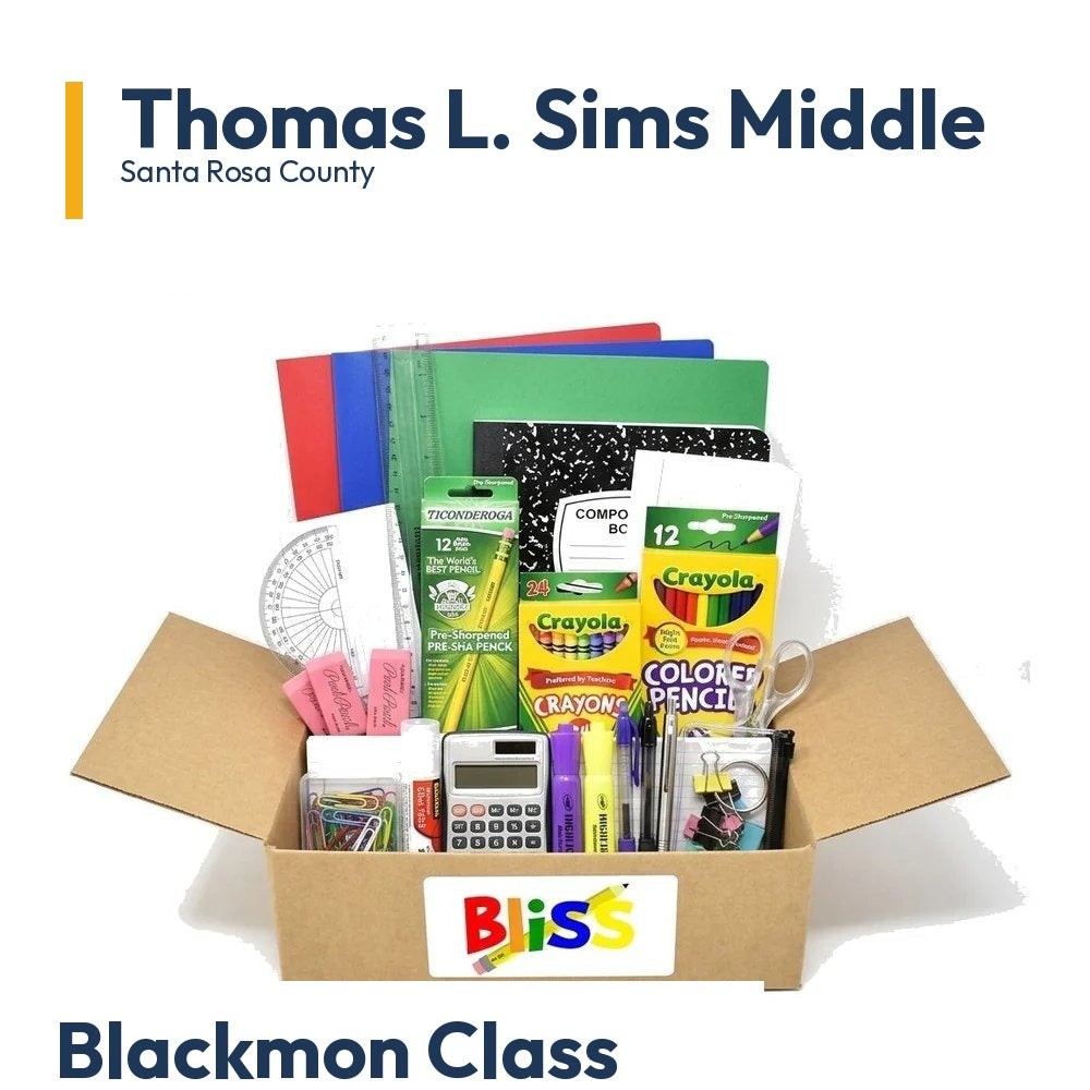 Thomas L. Sims Middle - Blackmon Class