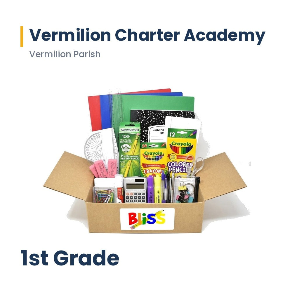 Vermilion Charter Academy - 1st Grade School Supply Kit