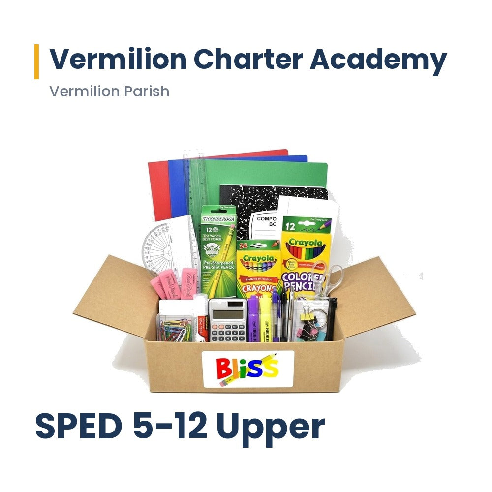 Vermilion Charter Academy - SPED 5-12 (Upper Campus) School Supply Kit