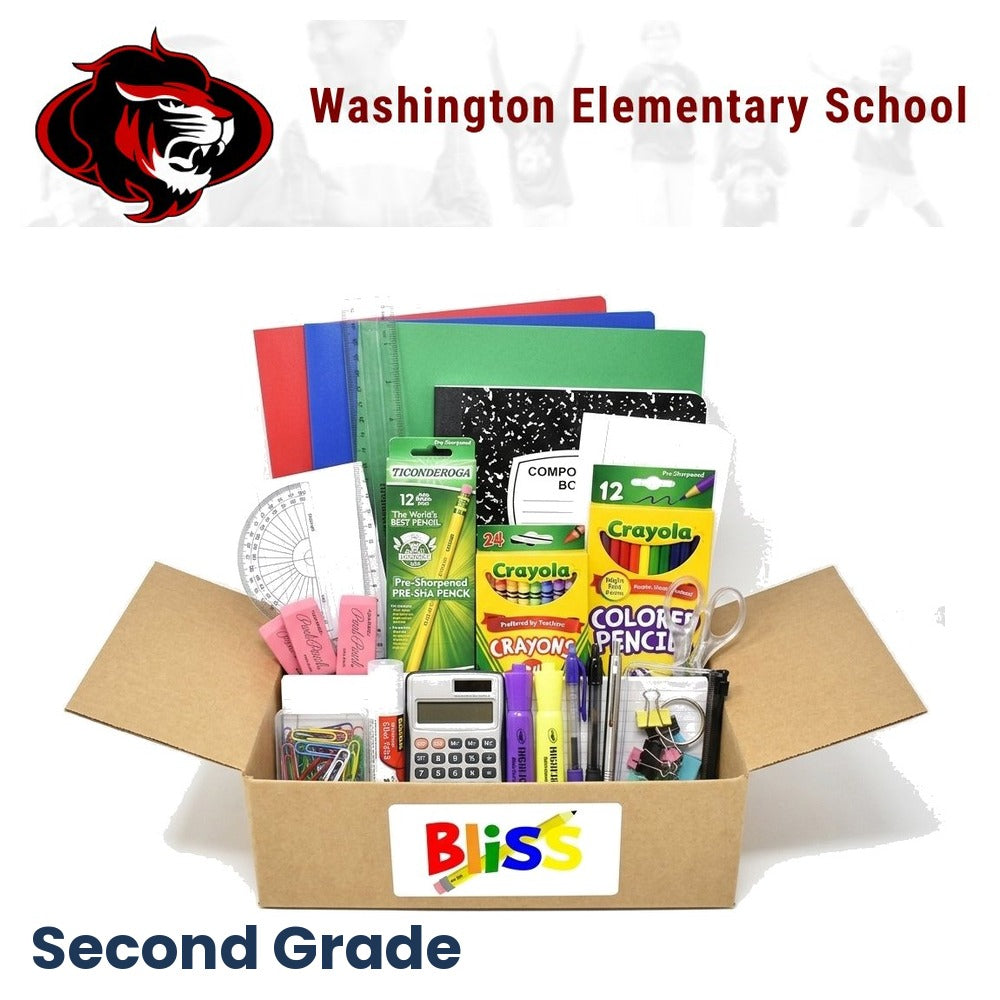 Washington Elementary School 2nd Grade School Supply Kit