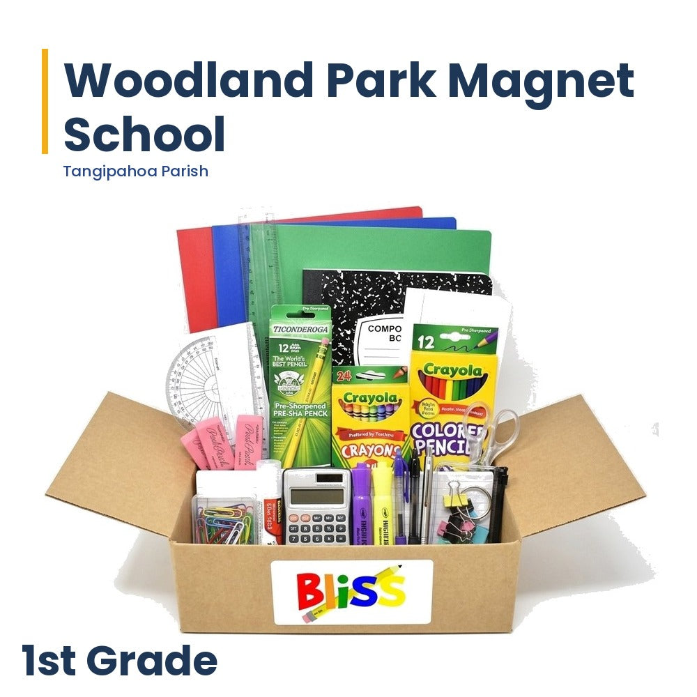Woodland Park Magnet School 1st Grade School Supply Kit