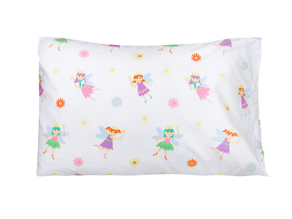 100% Cotton Pillow Cases - Fairy Princess