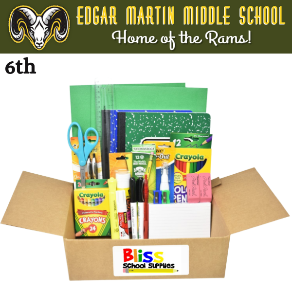 Edgar Martin Middle School - Sixth Grade