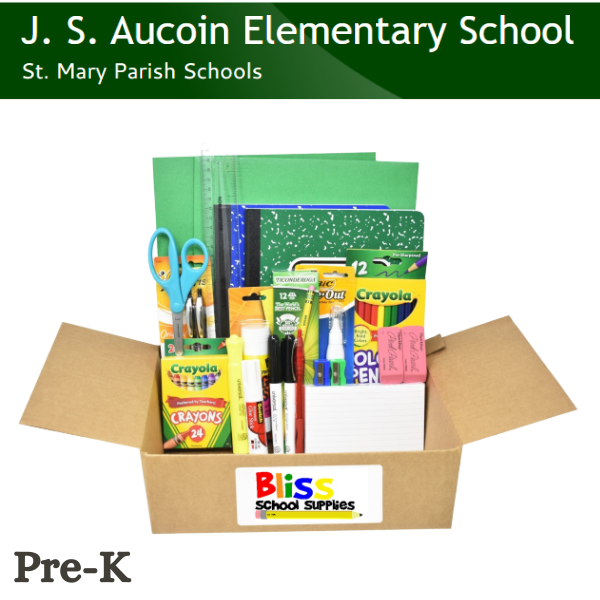 J. S. Aucoin Elementary - Pre Kindergarten