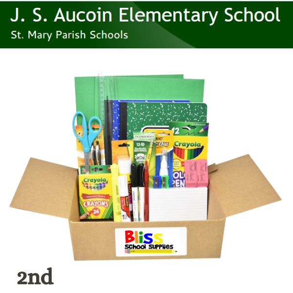 J. S. Aucoin Elementary - Second Grade