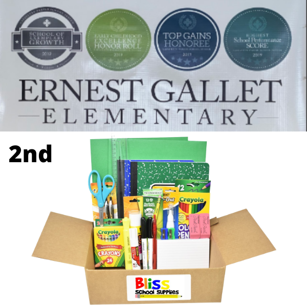 Ernest Gallet Elementary - Second Grade