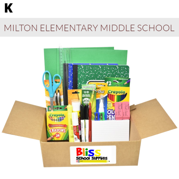 Milton Elementary - Kindergarten