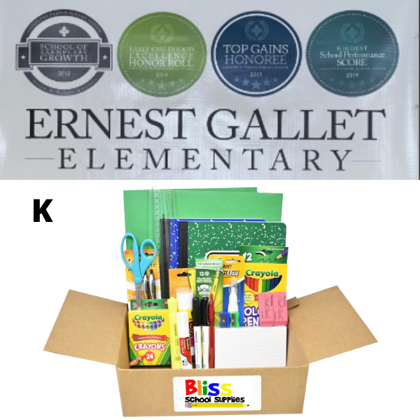 Ernest Gallet Elementary - Kindergarten