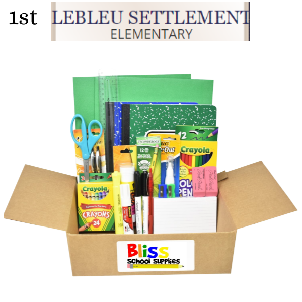 LeBleu Settlement Elementary - First Grade