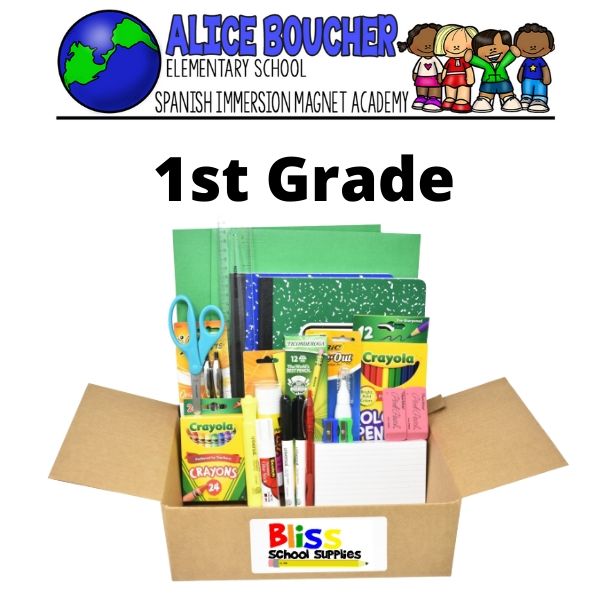 Alice Boucher - First Grade School Supply Kit