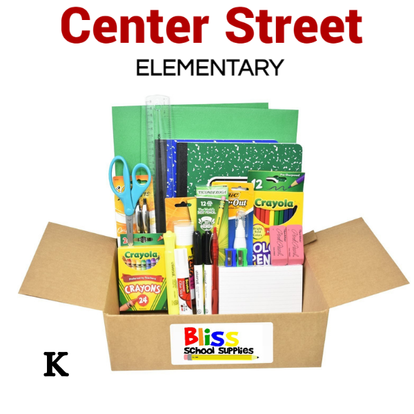 Center Street Elementary - Kindergarten