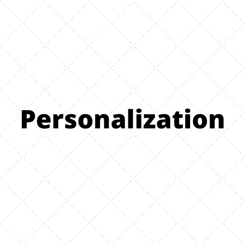Personalization