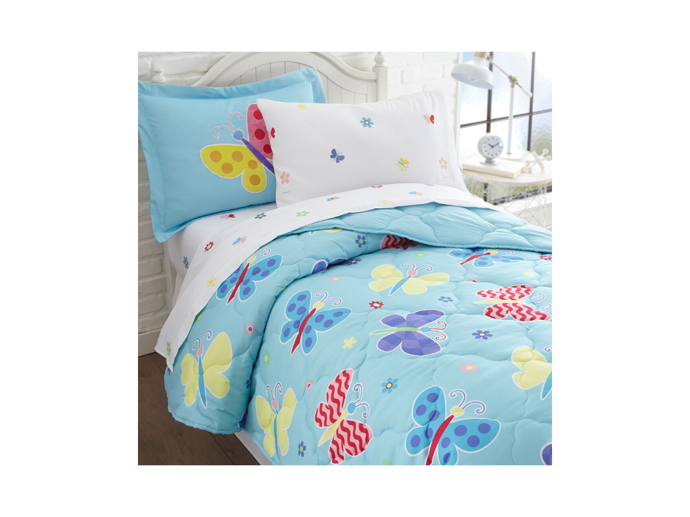 5 Piece Twin - Butterfly Garden