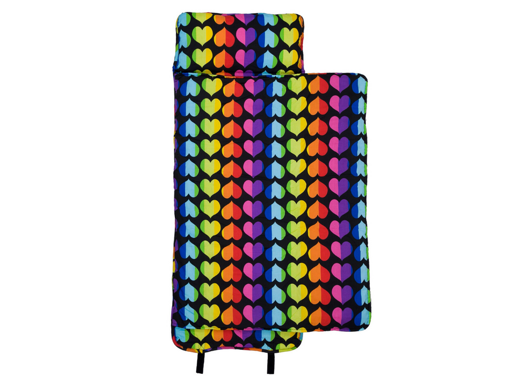 Original Nap Mat - Rainbow Hearts