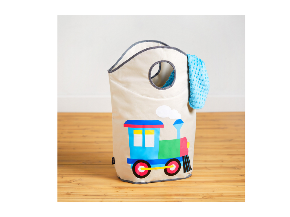 Laundry Hamper - Trains