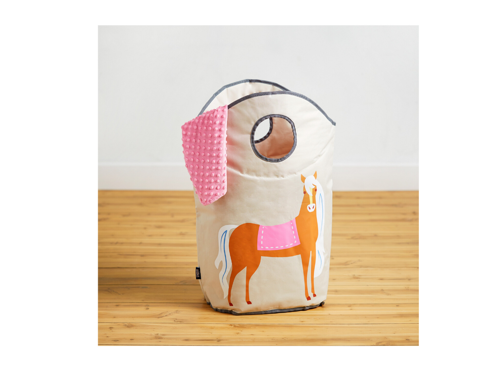 Laundry Hamper - Horses