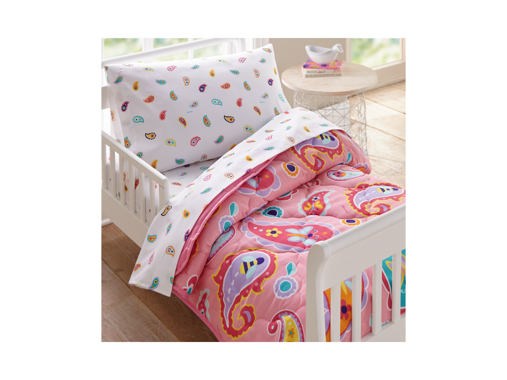 4 Piece Toddler Set - Paisley