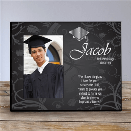 Personalized Graduation Blessing Printed Frame
