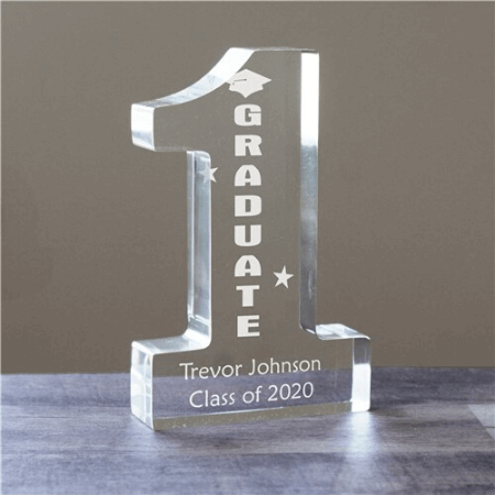 Personalized Graduate Acrylic #1 Keepsake