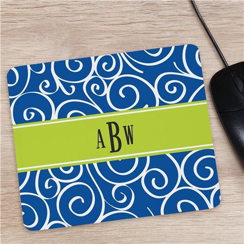 Graduate Monogram Madness Mouse Pad