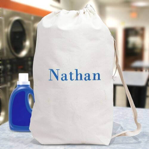 Personalized Embroidered Any Name Laundry Bag