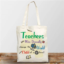 Personalized Tote Bags, School Supplies, Back to School, Custom School Tote  Bags, Teacher Bags, Personalized Gifts, Custom Tote Bags 