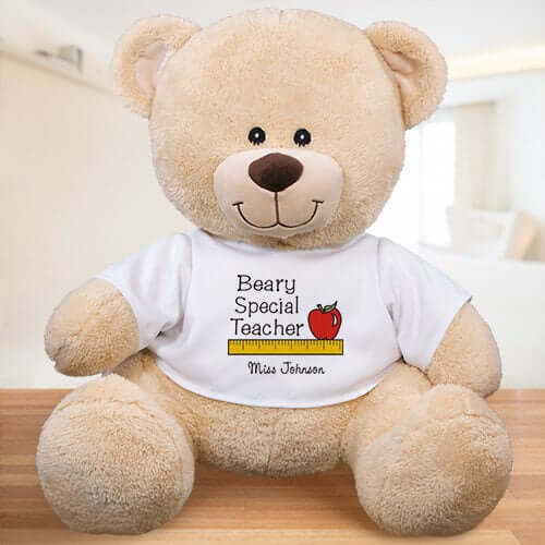 Personalized Beary Special Teacher Teddy Bear