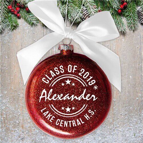 Personalized Glass Class Of...Ornament