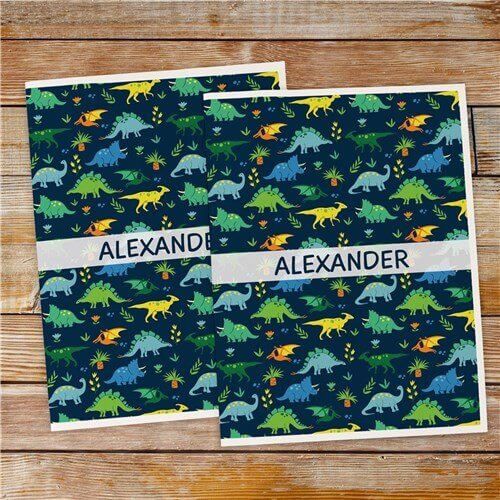 Personalized Dinosaurs Folder Set