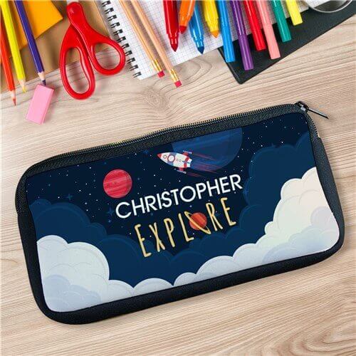 Personalized Explore Space Pencil Case