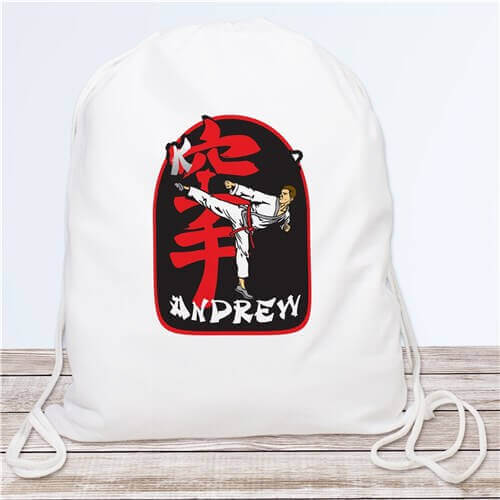 Personalized Karate Sports Bag