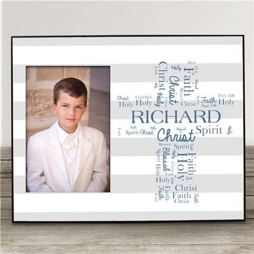 Personalized First Holy Communion Picture Frame